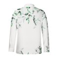 thumbnail image 5 of Chemise Boutonnée pour Femmes à Col, Manches Longues, Blouse Tendance à Imprimé Floral, Décontractée et Ample, Tunique d'Automne pour Sorties, 5 of 5