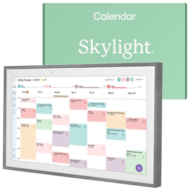 Skylight 15-Inch Smart Touchscreen Calendar and Organizer