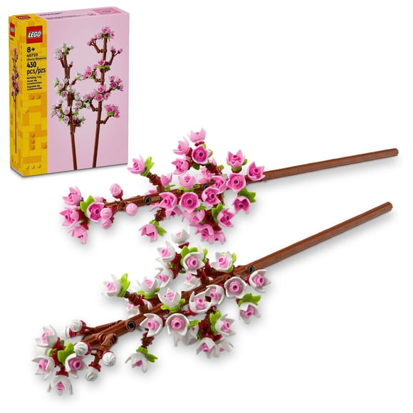 LEGO Flowers Les fleurs de cerisier 40725 Ensemble de construction (430 pièces)