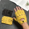 thumbnail image 4 of serony Experience Exceptional With These Leather Motorcycle Gloves Easy To Clean yellow XXL 1Set, 4 of 6