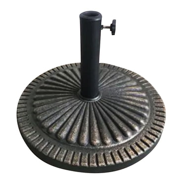 Four Seasons Courtyard 22 Inch Umbrella Base Fits Up To 2" Umbrella Pole