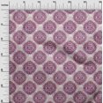 thumbnail image 3 of oneOone Velvet Dark Magenta Fabric Asian Block Sewing Craft Projects Fabric Prints By Yard 58 Inch Wide, 3 of 4