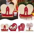 thumbnail image 4 of Desktop Decor Valentines Day Wooden Table Top Decorations Wooden Signs Table Centerpieces Decoration For Valentine Day Party Table Home Decor, 4 of 4