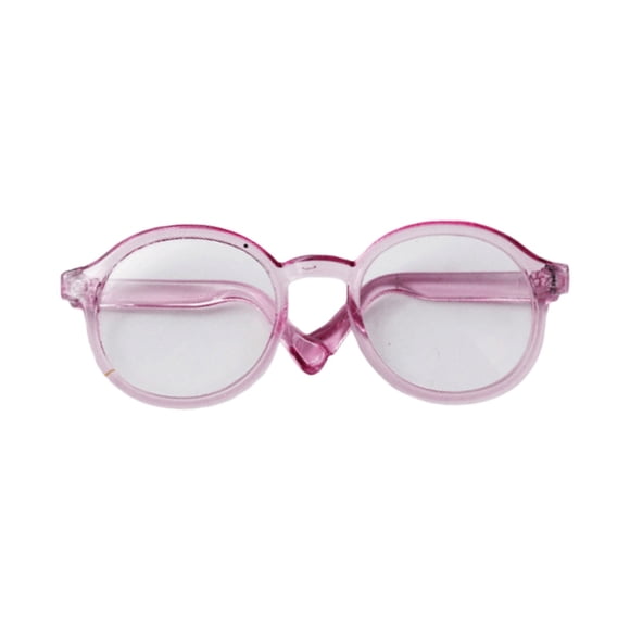 Lunettes Mini pour Poupée Accessoires Lunettes en Plastique pour Collectionneurs et Passionnés de 14+ Ans