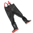 thumbnail image 4 of Bootfoot Wader,Chest Wader PVC Lightweight Fishing Chest Wader Fishing Wader Smart Functionality, 4 of 7