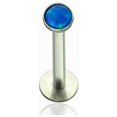thumbnail image 2 of Labret Monroe design Push-In avec Dos en Émail Doux pour Confort et Synthétiseur Opalite, 2 of 8