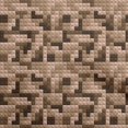thumbnail image 1 of oneOone Tissu Velours Marron Clair Forme Géométrique Matériel de Robe Tissu Imprimé Tissu au Mètre 58 Pouces de Large, 1 of 4