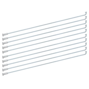 Rayons de Vélo, 10 Pcs 13G 2.2mm Rayons de Vélo Durabilité Prolongée