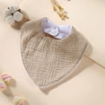 thumbnail image 4 of Baby Saliva Towel Combed Cotton Solid Towel Double-layer Saliva Towel, 4 of 4