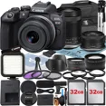thumbnail image 1 of Canon EOS R10 Mirrorless Camera with RF-S 18-45mm + 18-150mm Lens + 2 Pack 32GB Memory Card + Case + ZeeTech Accessory, 1 of 9