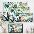 thumbnail image 4 of Designart Fleurs tropicales VIntage I ART MURAL À CADRE FLOTTÉ, 4 of 4