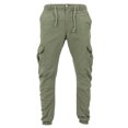 thumbnail image 1 of Men's Trousers High Waist Pull-Out Closure Monochrome Wear-Resistant Pants, 1 of 7