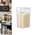 thumbnail image 2 of EIGTHTAIL Food Storage Containers Clearance! Plastic Food Storage Containers with Lids Small Airtight Containers Square School Lunch Containers for Children Leftover Food Containers Clear, 2 of 9