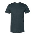 thumbnail image 1 of American Apparel 50/50 Tee, S, Black Aqua, 1 of 2