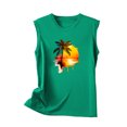 thumbnail image 4 of Birdeem Débardeur pour Femmes Mode Féminine Imprimé Col Rond Ample Sans Manches T-Shirt Chandail Tops, 4 of 12
