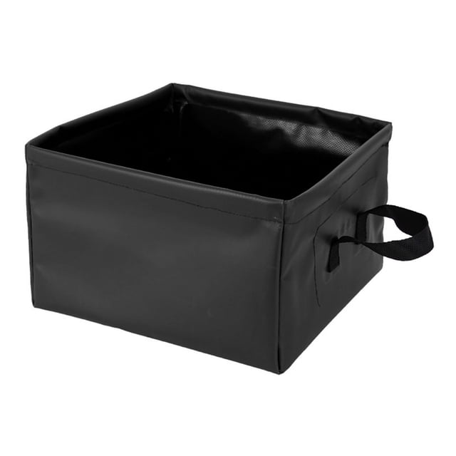 Camping Water Container, PVC Convenient 13L Portable Folding Collapsible Bucket For Outdoor