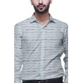thumbnail image 2 of BESTMAN Formal Shirts For Men Slim Fit Printed Full Sleeve Shirts For Men, 2 of 5