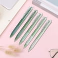 thumbnail image 1 of RRJ 5 Pack Retractable Ballpoint Pens, Quick Drying 0.5mm Black Ink Pens, Smooth Writing Pens for Study Exams Office Home, Large Capacity 5ml Ink Pens, Click Button Pens for Study Professionals, 1 of 6