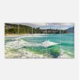 thumbnail image 2 of Exotic Tropical Beach Blue Waters - Oversized Beach Canvas Artwork, 2 of 3