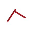 thumbnail image 1 of 2Pcs Aluminum Step Ladder Hinge Tie Rod for Folding Step Herringbone Ladder 34cm, 1 of 9