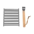 thumbnail image 2 of Cagogo under $5 Hot Dog Roller Rack, Stainless Steel Hot Dog Roller Grill, BBQ Sausage Roasting Rack, Camping Picnic Cooking Tools, Even Heating Barbecue Accessories, 2 of 9