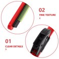thumbnail image 3 of Raindrops Universal Automotive Wiper Blades Red Frameless Design Quiet Smooth Operation, 3 of 8