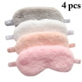 thumbnail image 1 of 4PCS Sleep Mask Plush Breathable Eye Mask Eye Shade Cover Sleeping Mask, 1 of 1