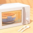 thumbnail image 3 of Compartment Lunch Box for Adults 800 ml Microwave Safe Food Grade Plastic Bento Box with Leak-Proof Lid and 5 Dividers, 3 of 6