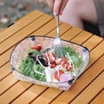 thumbnail image 3 of Tableware Camping Bowl for Outdoor Use - Portable Food Grade Folding Plate Lightweight Heat- Tableware for Hiking Picnic and Cooking, 3 of 4