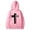 Pink, variant on LUOGENLI Mens Hoodies Pullover Camo Male Long Sleeve Hooded Sweatshirt Solid Color Back Print Sweatshirt Men's Fashion Hoodies Pink Size S