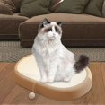 thumbnail image 3 of lionlar Cat Cardboard Bed Cat Scratch Pad Bowl Protection with Ball Support Pet Supplies D, 3 of 6