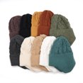 thumbnail image 2 of LinYooLi Topi Rajut Musim Dingin Perlindungan Telinga Uniseks untuk Wanita Topi Skullies Topi Beanie Pria Topi Beanie Kasual untuk Wanita Topi Bonnet Hangat, 2 of 6