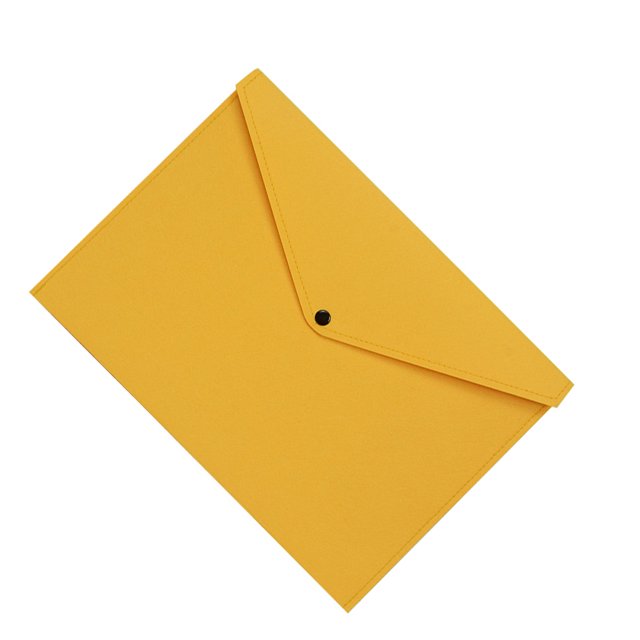 Wweixi File Document Bag Stay Organized And Enjoy Durable Felt Felt Folder Organizer yellow 1Set
