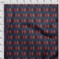 thumbnail image 3 of oneOone Viscose Chiffon Fabric Argyle Ikat Print Sewing Fabric BTY 42 Inch Wide, 3 of 4