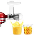 thumbnail image 2 of Wweixi Juicer Attachment Accessories Reusable Juice Extractor Spare Parts Fruit Vegetable Food Grinder Kitchen Tools Stainless Steel White, 2 of 8