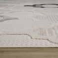 thumbnail image 4 of Rug Branch Maison Moroccan Indoor Area Rug, Cream Beige, Modern - Living Room, Bedroom, Dining Room, and Kitchen, 4 of 5