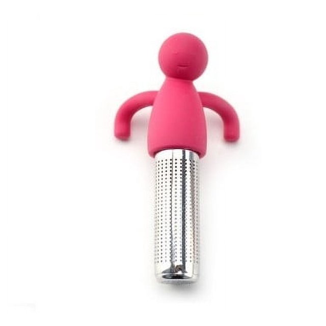 Stainless Steel Human Shaped Tea Infuser with Fine Mesh Filter for Glass or Ceramic Cups