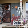 thumbnail image 4 of Gymax Full Body Halloween Skeleton 5.4ft Life Size w/ Hanging Rope Movable Joints, 4 of 10