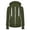 Army Green, variant on Aqestyerly Women's Slim Fit Hoodie Zipper Sweater Coat Casual Fashion Warm Fleece Jacket Long Sleeve Outerwear Fall Winter Wear HWRETIE