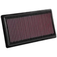 thumbnail image 1 of K & N Filters Air Filter 33-3080 Washable; Red; Cotton Gauze; Panel; Refer To Manufacturer s Guide For All Application Details, 1 of 11