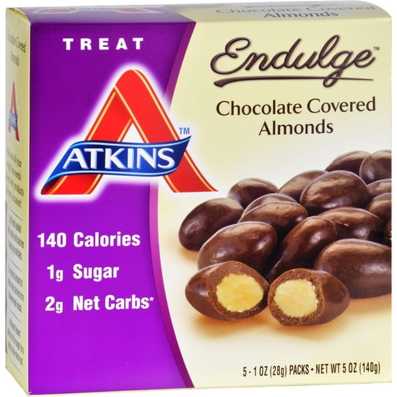 Atkins Endulge Pieces - Chocolate Covered Almonds - 5 ct - 1 oz