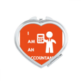 thumbnail image 1 of Calculator Accounting Data Job Mirror Travel Magnification Portable Handheld Pocket Makeup, 1 of 3