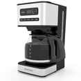 thumbnail image 1 of REVOTRA 12-Cup Programmable Coffee Maker, Regular & Strong Brew Drip Coffee Machine, 1-4 Cup and Ice Coffee Setting, 24H Timer, Auto Shut-Off, Keep Warm,, 1 of 8