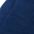thumbnail image 2 of vidaXL Couverture Pondérée Bleue 135x200 cm Simple 6 kg Tissu, 2 of 4