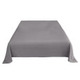 thumbnail image 1 of Solid Color Minimalist Sheet Skin Friendly Bed Sheet Easy To Care For Double Sheet Set Twin Silk Bed Sheets Full Sizes Sheets Sheets with Pockets Hotel Bed Sheet Knit Sheet Set Sheets for Double Bed, 1 of 3
