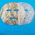 thumbnail image 3 of Disposable  Paper Sheets, Soft 50pcs Moisture Retention  Paper Sheets DIY Flower Gold Tencel Compressed Light Thin  For Beauty Salon, 3 of 8