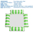 thumbnail image 1 of XINQUKJFloating Floating Lounger Inflatable Pool Mat Floating Beach Recliner Bed Chair Swimming Air Mattress Pool Party Toy, 1 of 21