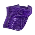 thumbnail image 1 of Fgnfyis Bling Rhinestones Sport Hats Adjustable Summer Cap Visor Caps Unisex Golf Hat PP1, 1 of 6