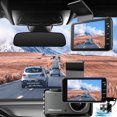 thumbnail image 1 of Yhmxh Car Accessories Dash Cam Dash Cam 1080P For Cars 4 Inch Dashcam With Super Night Vision 170 Wide Angle Dashboard Cam Recorder Loop Recording Parking Monitor Motion Detection Sensor Dash Cam, 1 of 9