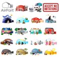 thumbnail image 5 of The Original Patented AirFort - Build A Fort in 30 Seconds Inflatable Fort for Kids Play Tent for 3-14 Years A Playhouse Where Imagination Runs Wild Fan not Included (Mushroom House), 5 of 5